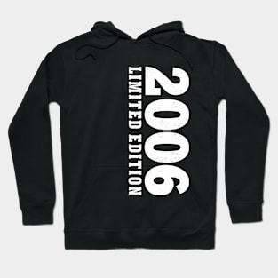 18th Birthday born 2006 Limited edition Gift Boys Hoodie